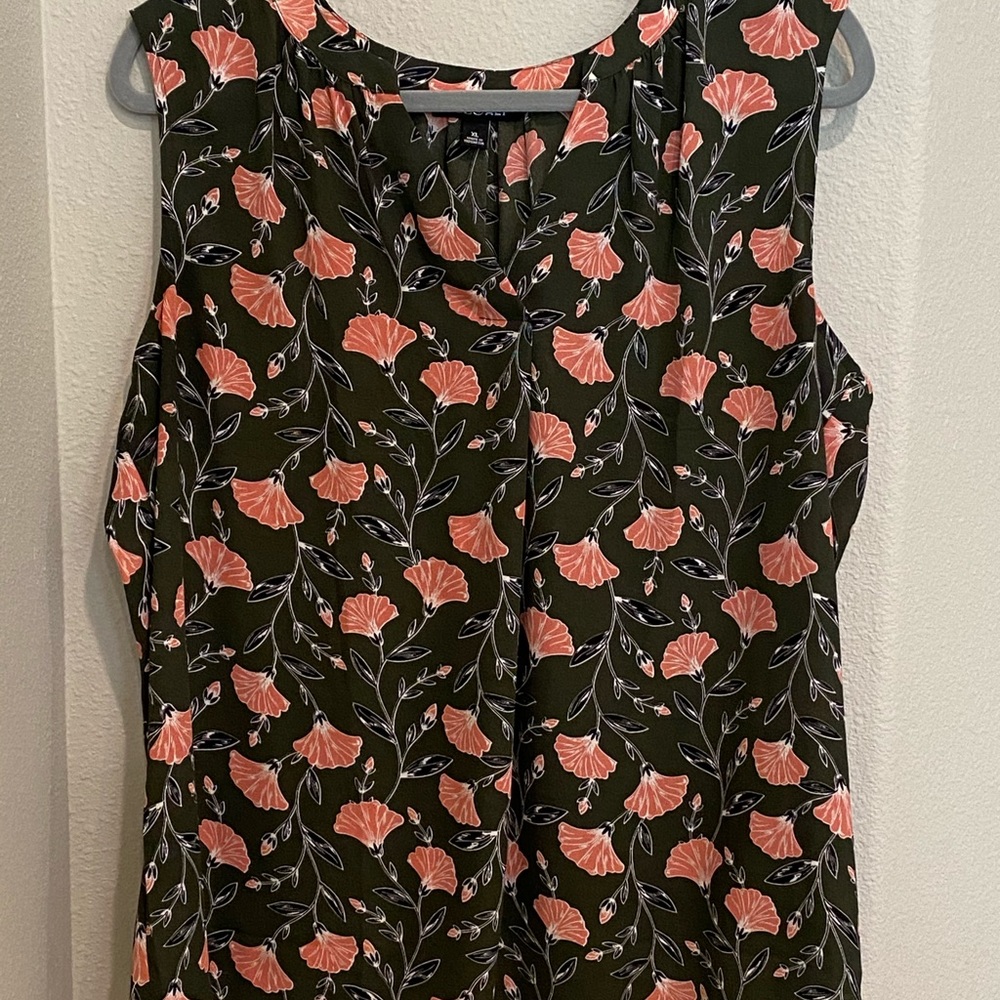 Roz & Ali olive tank top